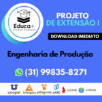 PROJETO DE EXTENSÃO I - Engenharia de Produção